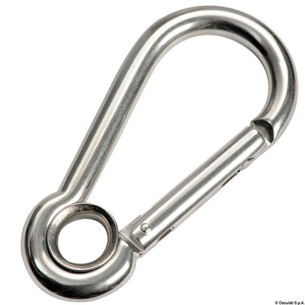 Moschettone inox senza sporgenza 6 mm - 09.191.06